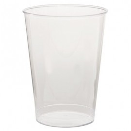7 Oz. Clear Rigid Disposable Plastic Tumbler with Logo  7 Oz. Clear Rigid Disposable Plastic Tumbler with Logo