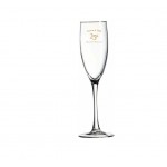 Customized 5.75 oz. Montego Tall Champagne Flute Glass
