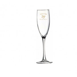 Customized 5.75 oz. Montego Tall Champagne Flute Glass  Customized 5.75 oz. Montego Tall Champagne Flute Glass