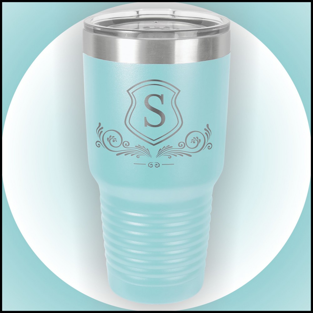 30 oz Light Blue Stainless Steel Polar Camel Vacuum Insulated Tumbler Logo Printed 30 oz Light Blue Stainless Steel Polar Camel Vacuum Insulated Tumbler Logo Printed