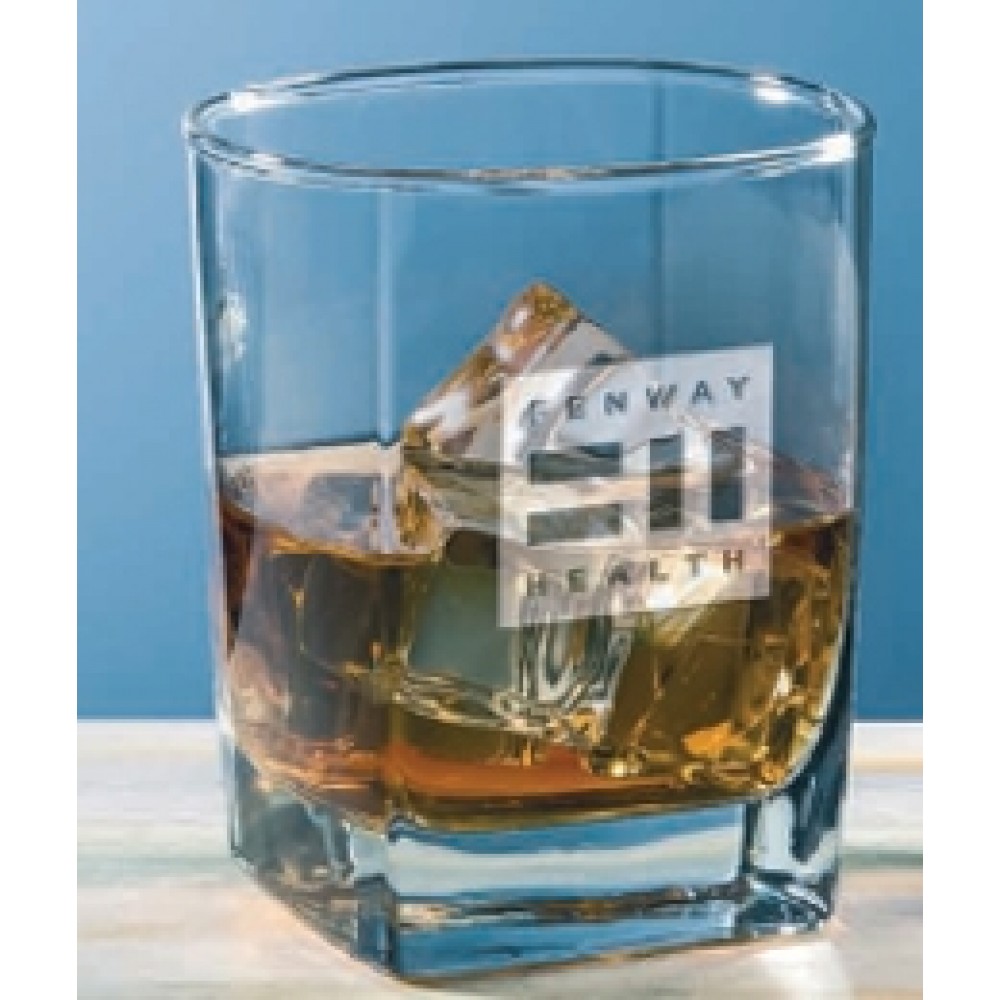Logo Printed Signature Square 14 Oz. Double Old Fashioned Glass Logo Printed Signature Square 14 Oz. Double Old Fashioned Glass