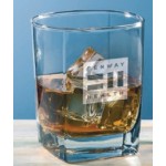 Logo Printed Signature Square 14 Oz. Double Old Fashioned Glass