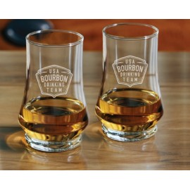 5 1/2 Oz. Neat Taster Drinking Glass (Set of 2) with Logo