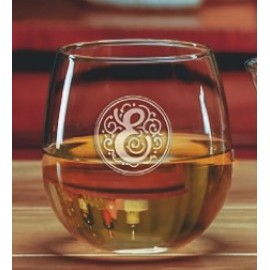 Logo Branded 16 Oz. Selection Stemless Short Wine Glass (Set Of 4)