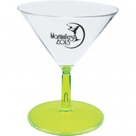 Customized 2 Oz. Martini Glass w/ Contrast Stem  Customized 2 Oz. Martini Glass w/ Contrast Stem