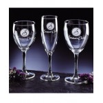 Set of Two Park Avenue Stemware (Goblet, Wine, or Flute) with Logo