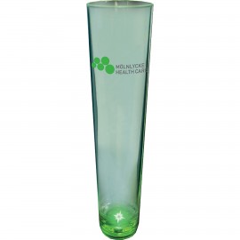 Customized 7 Oz. Lighted Champagne Flute Glass w/ Single LED