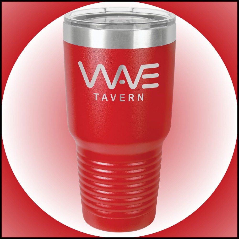 30 oz Red Stainless Steel Polar Camel Vacuum Insulated Tumbler Logo Printed 30 oz Red Stainless Steel Polar Camel Vacuum Insulated Tumbler Logo Printed