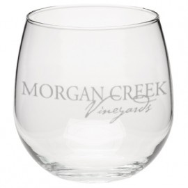 16.75 oz. Stemless Red Wine Glass with Logo