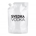 Small Collapsible Drink Flask (9-12oz) with Logo