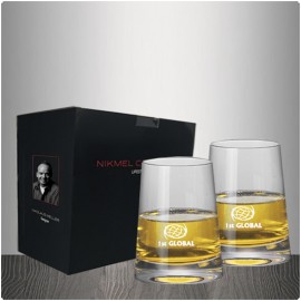 Logo Branded Metropolitan Stemless White Wine-Set of 2  Logo Branded Metropolitan Stemless White Wine-Set of 2