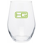 Logo Printed 11.5oz Concerto Stemless Wine Glass (Clear)