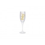 Promotional 6 oz Frosted Champagne Glass