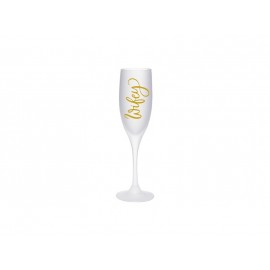 Promotional 6 oz Frosted Champagne Glass