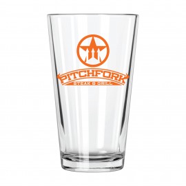 16 oz. Mixing Glass with Logo