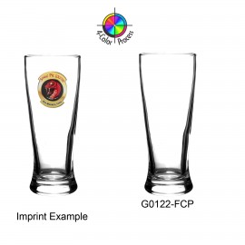 Customized 9 Oz. Clear Pilsner Beer Sampler Glass (4 Color Process)