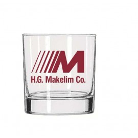 8 Ounce Rocks Glass with Logo  8 Ounce Rocks Glass with Logo