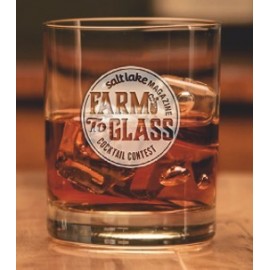 Personalized 10 Oz. Harmony On The Rocks Glass (Set Of 2)