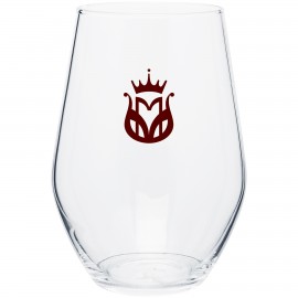 19 oz Concerto Stemless Wine (Clear) with Logo