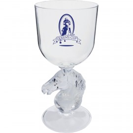 14 Oz. Novelty Stem Goblet with Logo