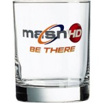 14oz Frosted Double Old Fashioned Glass (4 Color Process) with Logo