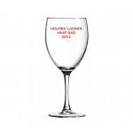 10.5 Ounce Nuance Wine Glass with Logo