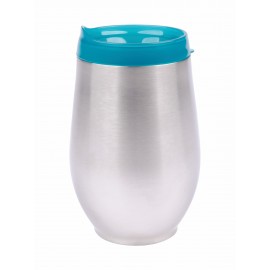 12 oz. Bev2Go Steel Vacuum Tumbler with Logo