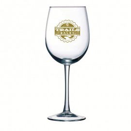 12 Ounce Connoisseur White Wine Glass with Logo  12 Ounce Connoisseur White Wine Glass with Logo