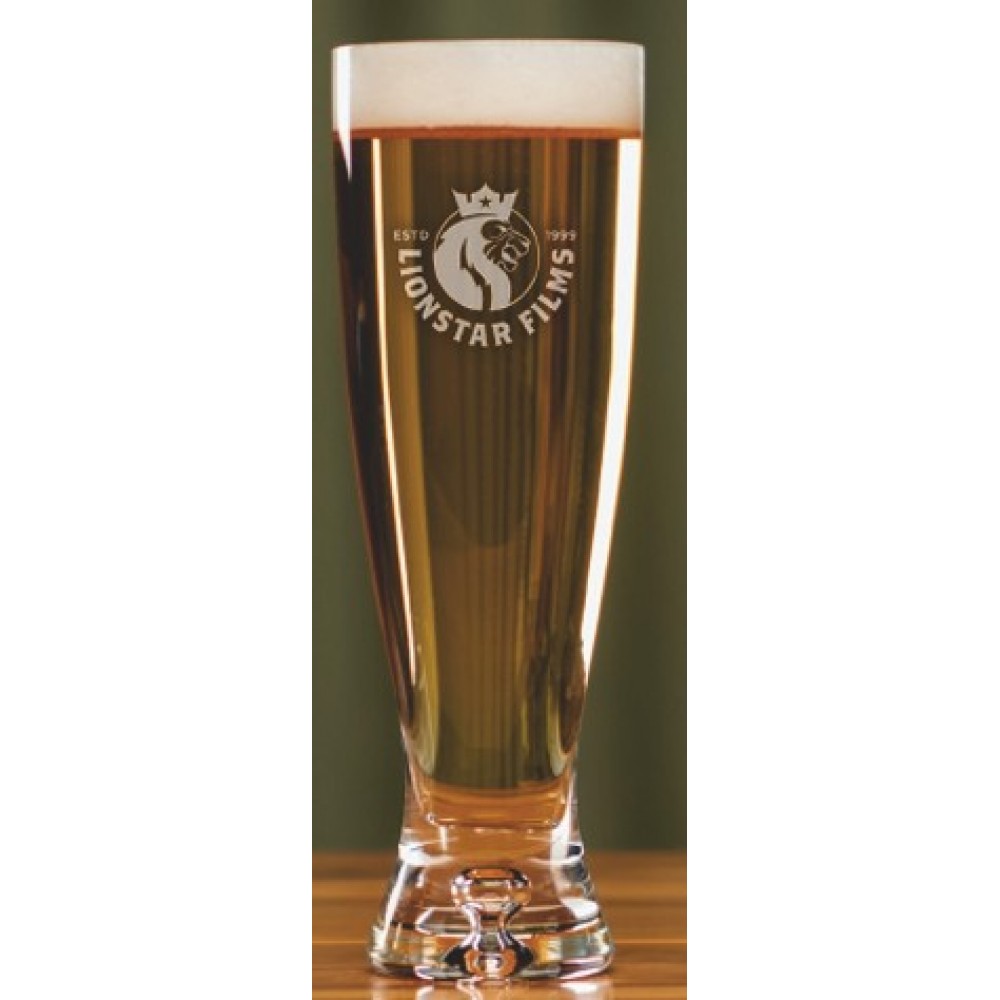 Logo Branded 16 Oz. Reserve Deluxe Beer Pilsner Glass (Set Of 2)