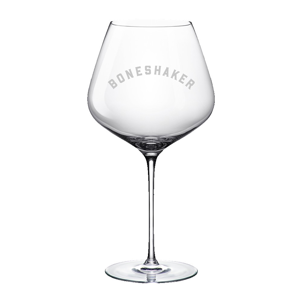 33oz. Grace Burgundy Wine Glass with Logo