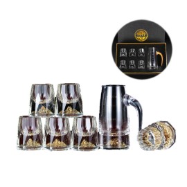 Creative Gift Pack Iceberg Liquor Glass Wine Dispenser with Logo  Creative Gift Pack Iceberg Liquor Glass Wine Dispenser with Logo