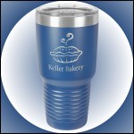 30 oz Royal Blue Stainless Steel Polar Camel Vacuum Insulated Tumbler Custom Imprinted