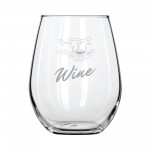 Customized 11.75 oz. Stemless Wine Glass