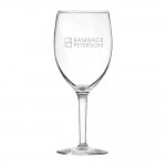 8oz. Formal Wine Glass with Logo