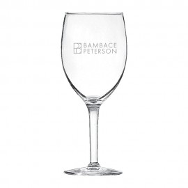 8oz. Formal Wine Glass with Logo  8oz. Formal Wine Glass with Logo