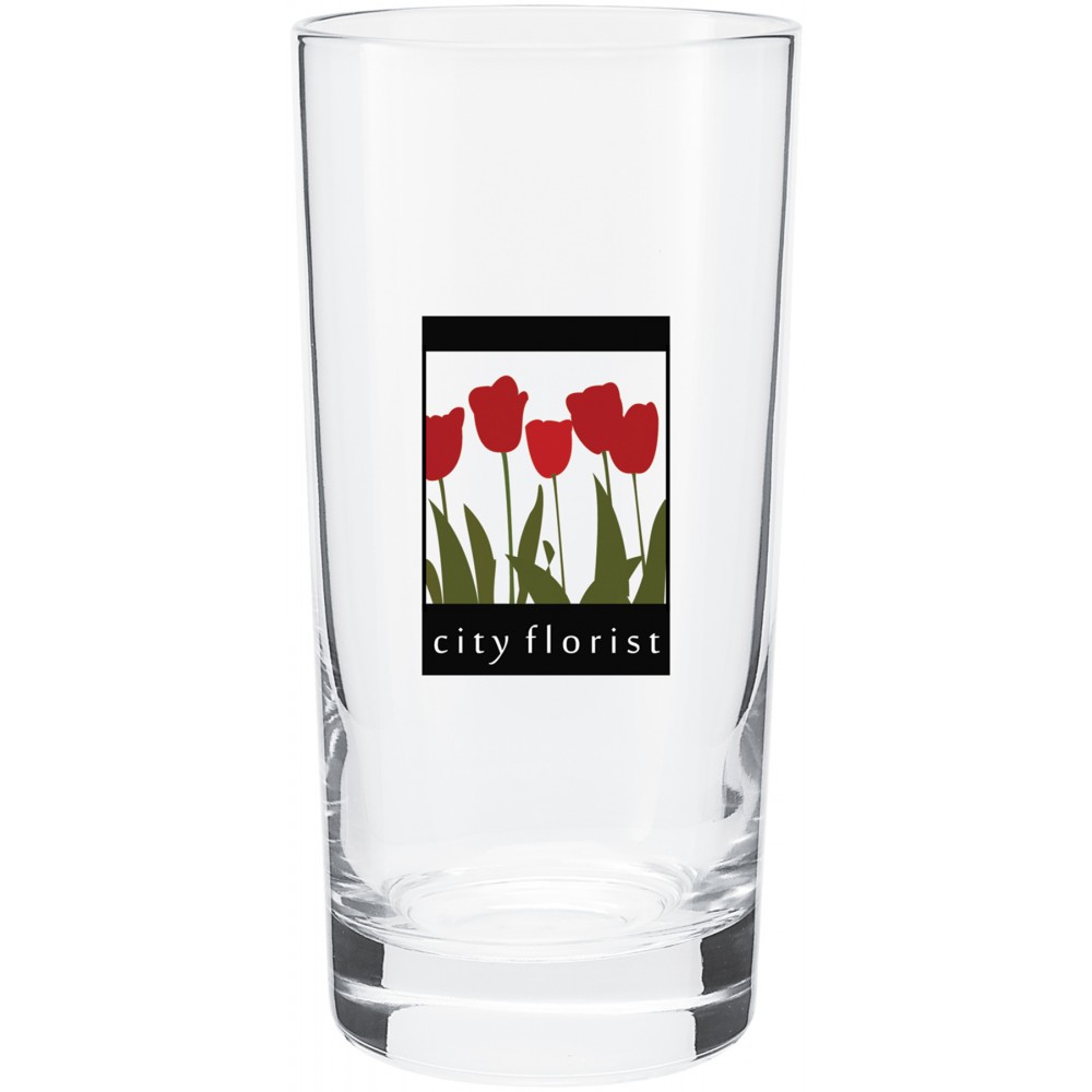 Logo Printed 12.5oz Beverage Glass (Clear) Logo Printed 12.5oz Beverage Glass (Clear)
