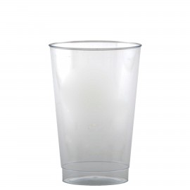 Promotional 12 Oz. Clear Rigid Disposable Plastic Tumbler