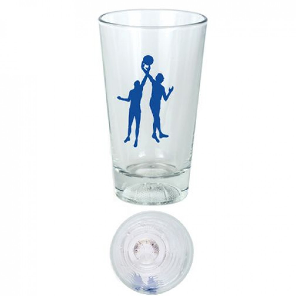 16 Oz. Sport Theme Pub / Mixing Glass - Basketball Logo Printed 16 Oz. Sport Theme Pub / Mixing Glass - Basketball Logo Printed