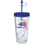 Logo Printed 16 Oz. Clear Concept Cup - Made in the USA