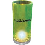 1.5 Oz. Blinking Shooter Glass w/ Single LED with Logo