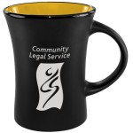 Custom Imprinted Slim Mug Two-Tone Matte - Yellow