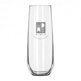 Customized 8.5oz. Stemless Champagne Flute
