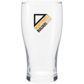 16 oz Pub Glass (Clear) with Logo