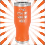 20 oz Orange Stainless Steel Polar Camel Pilsner Vacuum Insulated Tumbler Custom Printed