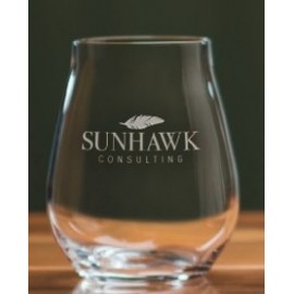 14 1/2 Oz. Supremo Stemless White Wine Glass (Set Of 4) with Logo
