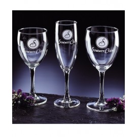 Set of Four Park Avenue Stemware (Goblet, Wine, or Flute) with Logo  Set of Four Park Avenue Stemware (Goblet, Wine, or Flute) with Logo