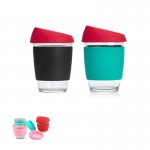 Silicone Reusable Coffee Cup Logo Printed