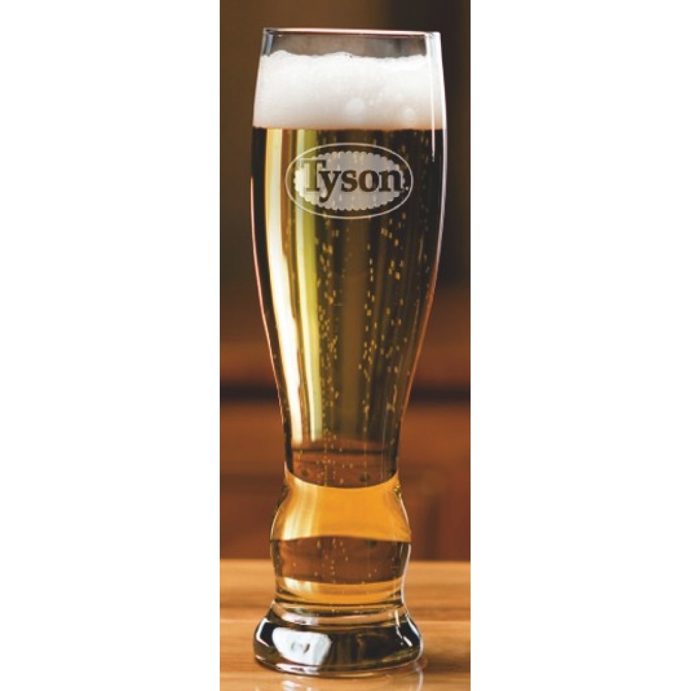 Logo Branded 18 Oz. Fashion Tall Beer Glass (Set Of 4)