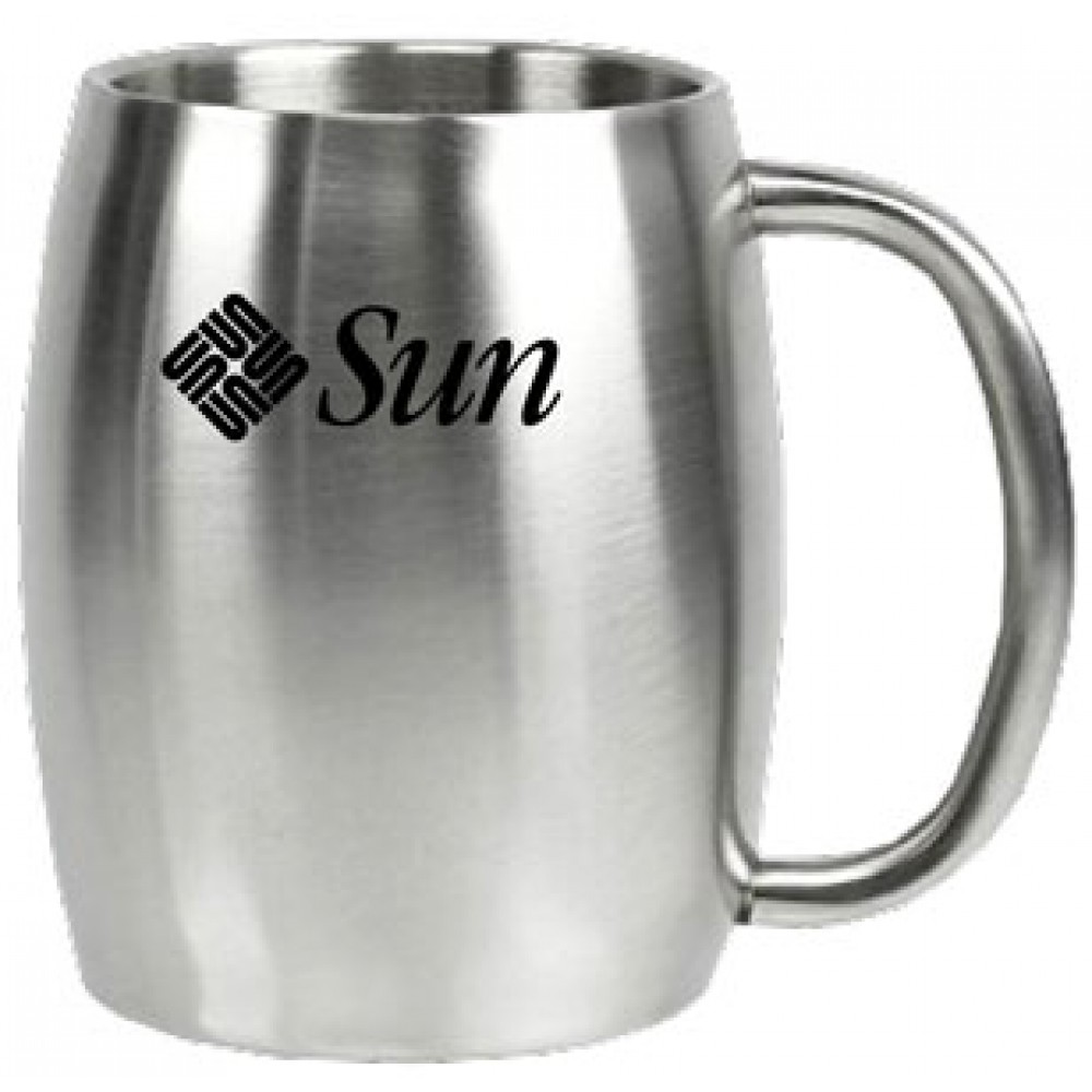 Logo Printed Norway 14oz Double Walled Stainless Steel Mug Logo Printed Norway 14oz Double Walled Stainless Steel Mug