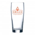 16 oz. Willi Becher Pub Glass with Logo